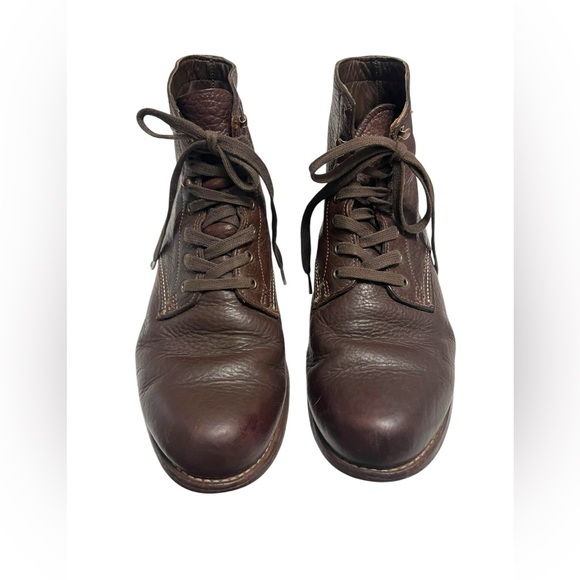 Mens Wolverine 1000 Mile Leather Boots Lace-up Brown W00913 USA Size US 11 - Picture 2 of 11